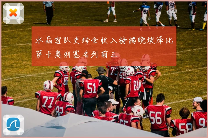 水晶宫队史转会收入榜揭晓埃泽比萨卡奥利塞名列前三